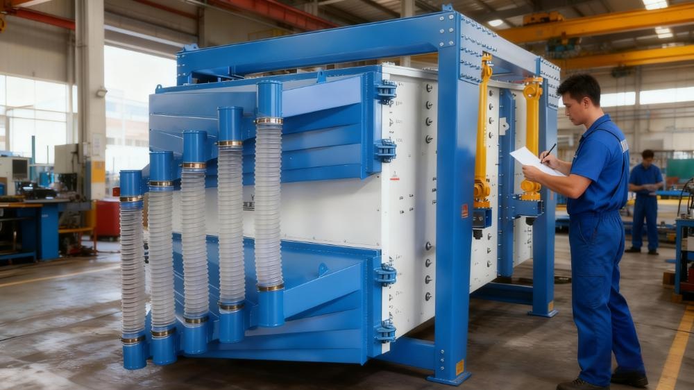 方形搖擺篩總“掉鏈子”？銀星3步保養(yǎng)法，石英砂篩分年省60%成本！